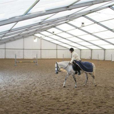 China large UV-resistant aluminum horse riding arena sport curve tents for sale for sale