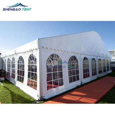 China UV-Resistant Outdoor Arcum Roof Luxury Waterproof Event Trade Show Wedding Party Tent Widely Used In Banquet Dinner Reception for sale