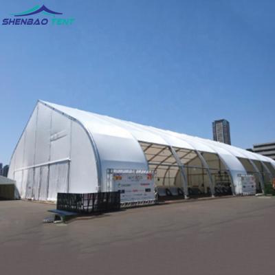 China TFS UV Resistant High Quality Concert Curved Tent Canopy For 200 People for sale