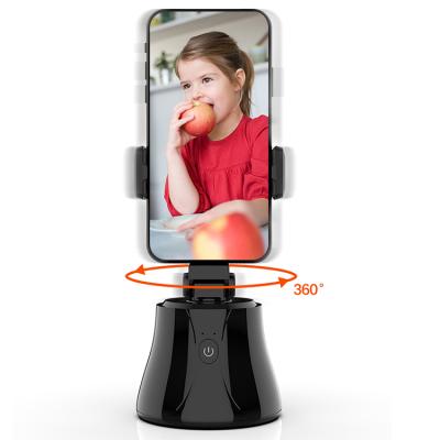 China Adjustable Video Chat Multifunctional Live Broadcasting Smart Auto-Tracking Phone Holder 360 Rotation Object Tracking Holder Smart Selfie for sale