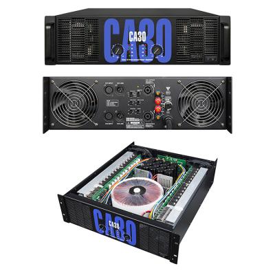 China CA30 2200w Custom Made Comparators Power Amplifier Professional Subwoofer Amplifier 697x585x210mm for sale