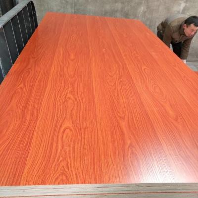 China 2022 New Customized Modern 18mm Gray Melamine Plywood Double Face Made in China Particleboard for sale