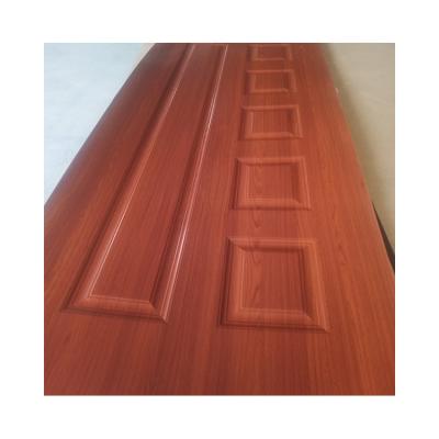 China Waterproof Made In China Hardwood Melamine Veneer Door Skin Plate For Home Indoor for sale