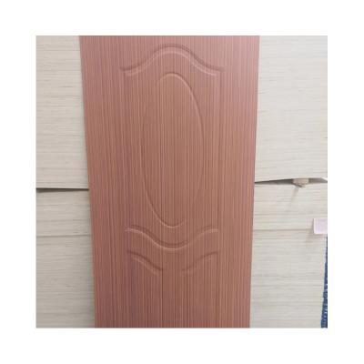 China China Supplier Waterproof Melamine Veneer Hardwood Deep Molded Laminate Door Skin for sale