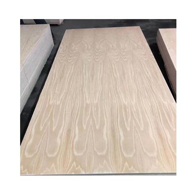 China Modern factory direct red melamine veneer oak fancy plywood wood sheet for doors for sale