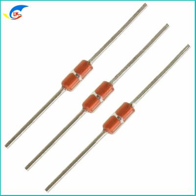 China MF58 500K 4250 504J Glass Encapsulated Radial Thermistor For Hair Straightener Beauty Salon for sale