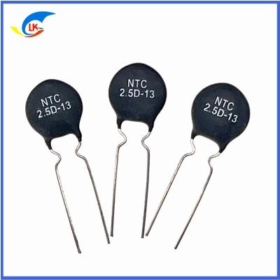 China MF72  2.5D-13 Series NTC Power Thermistor   2.5 Ohm 6A 13mm Surge Current Suppression Suitable For Switching Power Supply for sale