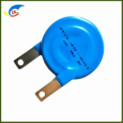 China High Power Zinc Oxide Varistor Round Copper Feet Anti-Surge Voltage 40000A for sale