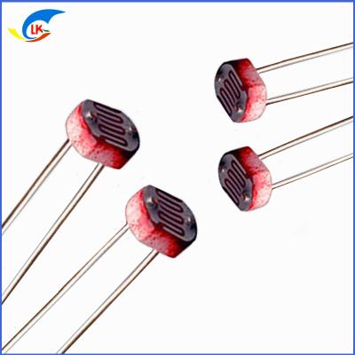 China 10Lux Bright Resistance Photoresistor GM5506 2-5KΩ High Sensitivity Easy To Use Resistor for sale