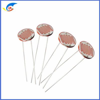 China 12mm CdS fotoresistor 125 série GM12516 Resistência de luz 5-10KΩ Para brinquedos lâmpadas Fotografia à venda