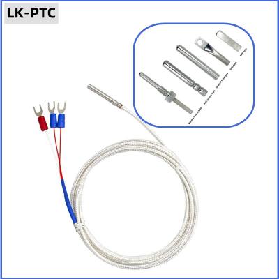 China PT100 Platinum Thermal Resistance Pt100 NTC Temperature Sensor Anti Corrosion Waterproof Thermistor for sale