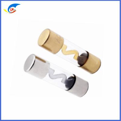 China Fusível de áudio de carro 30A-100A 10X38mm Fusível tubular Revestido de ouro Revestido de níquel Revestido de vidro de tubo automotivo 5AG AGU Fusível à venda