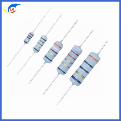 Cina 1/4W-5WS Wirewound Resistor Fuse Body Coating Grey Per 0.01Ω-1KΩ 1W4.7 Ohm 5% Ceramica Isolata in vendita