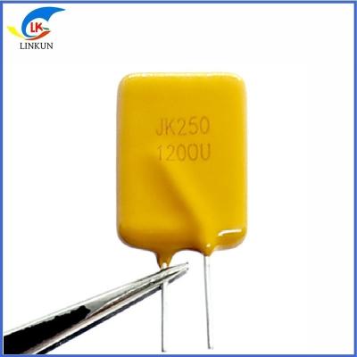 China JK250-1200U 250V 1.2A Self-Resetting Fuse PPTC Thermistor With UL Certificate for sale