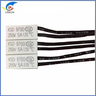 China KSD9700/BW9700 Motor Thermal Protector Thermostat Temperature Control Switch 5A/250V/20℃ for sale