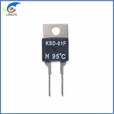 China KSD-01F Temperature Control Switch Fire Power Supply Overheat Protector JUC-31F Temperature Control Thermal Protector for sale