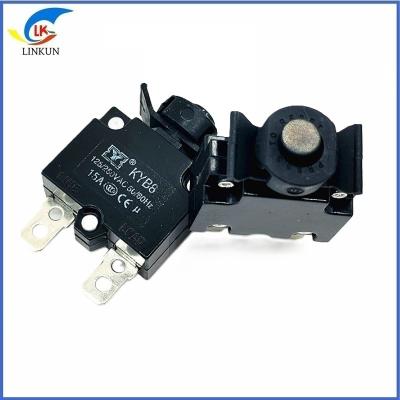 China Manufacturers Supply Overload Protector 88-15A Red Head Overload Protector Manual Reset DC Circuit Breaker for sale