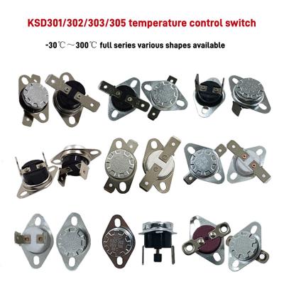 China 16A 125v Temperature Switch Ksd301 Thermostat Thermal Protector for sale