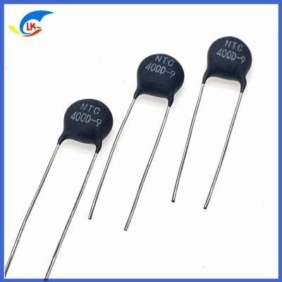 China Custom High Resistance MF72  400D-9   400 Ohm Negative Temperature Coefficient NTC Thermistor Black for sale