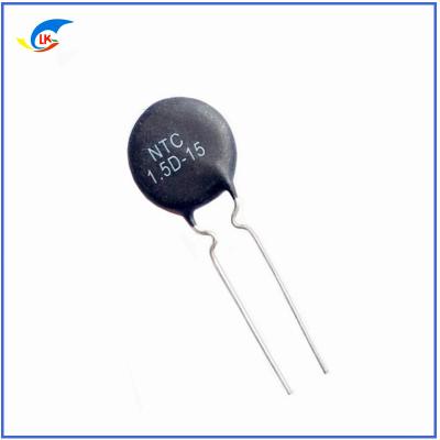 China MF72 Series 1.5D-15 Power NTC Thermistor 7A 1.5 Ohm 15mm Suitable For Switching Power Supply for sale