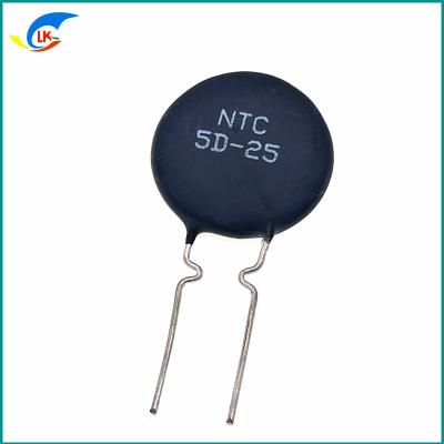 China Practical MF72 Power NTC Thermistor 5D-25  5 Ohm 25mm For Switching Power Supply Inverter Power Supply for sale