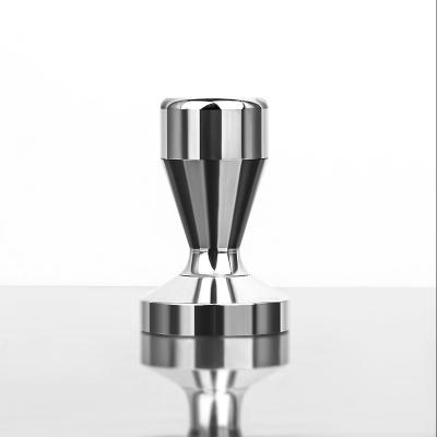 China Sustainable 51mm 49mm Solid Color Plated Stainless Steel Press Coffee Tamper for sale