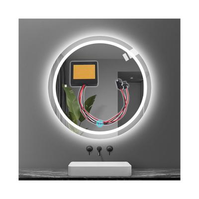 China Cheap Smart Makeup Bathroom Mirror 12V 24V 60W ON OFF Tricolor Capacitive Touch Switch Led Touch Dimmer Sensor Switch TD100/TD100D for sale