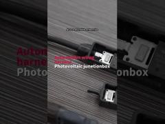 Flame Resistant 1500VDC Junction Box For Solar Pv Module