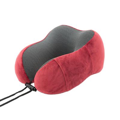 China PORTABLE U-Shape Airplane Comfortable Portable Soft Neck Support Pillow Head Travel Pillow for sale