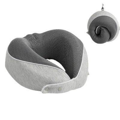 China PORTABLE Folding Massager Wholesale U Neck Pillow Neck Memory Foam Memory Foam Shape Camping Pillow for sale