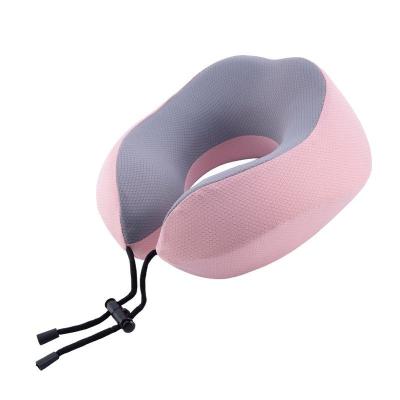 China PORTABLE U-Shape Travel Pillow For Airplane Neck Pillow Travel Accessories Comfortable Pillow For Sleep Cushion Bounce Packing Storage for sale