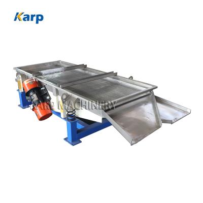 China High Screening Efficiency High Efficiency High Performance Chips Vibration Sieve Sawdust Linear Wood Vibrating Screen Price for sale