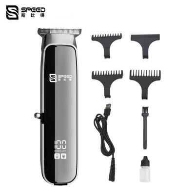 China Display LED para el hogar Trimmer de cabello eléctrico sin cable 5V-1A máquina de corte de cabello en venta