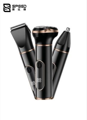 China SHC-5066 Portable Hair Clipper Grooming Kit 3 In 1 Multi Functional Deep Shaving Beard for sale