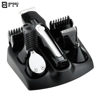 Cina 1008 6 in 1 Hair Grooming Kit LED Blu Light Mini Noso E Orecchio in vendita