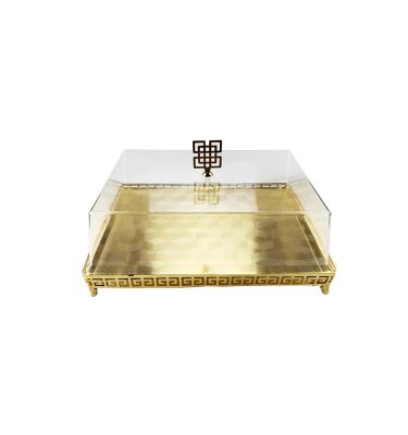 China Nordic hotel home restaurant family gathering living room decorated with gold fruit tray for sale