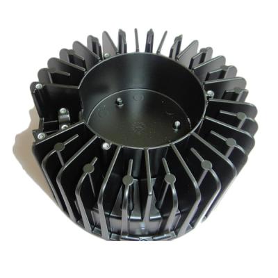 China Heatsink and LED Heatsink Customized Industrial Aluminum Heatsink Extrusion 6061 6063 Aluminum Heatsink Case Profile For Led Round Pin End Heatsink for sale