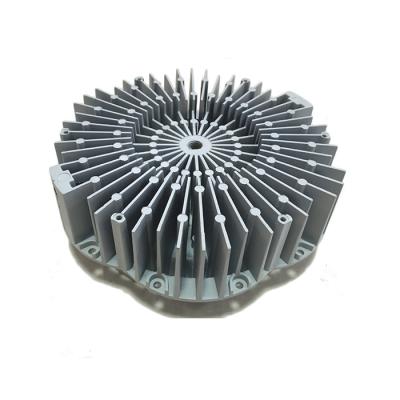 China Kingmetal China factory heatsink matrix cast iron heatsink and custom LED heatsink cover led aluminum heatsink round aluminum heatsink for sale