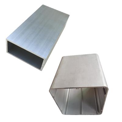 China Factory Sales High Quality Aluminum Profile Radiator Pipe Aluminum Alloy Square Tube for sale