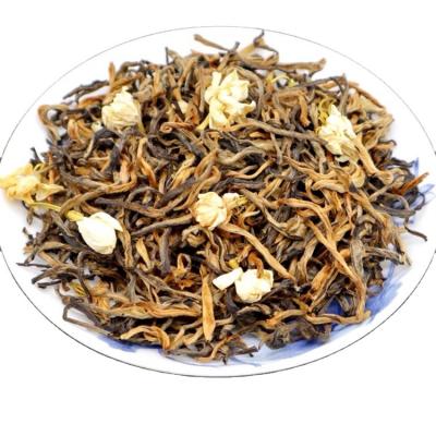 China Infusion with hot water flavor wholesale new chinese jasmine black tea, the perfect combination of jasmine and black tea for sale