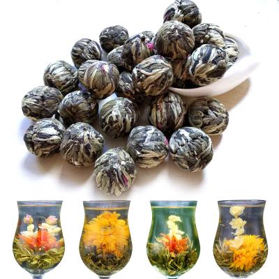 China 100% Flower Art Flower Tea Flower Tea Free Sample Hand Made Healthy Natural Hand Made Ball 100% Flower Blooming Tea for sale