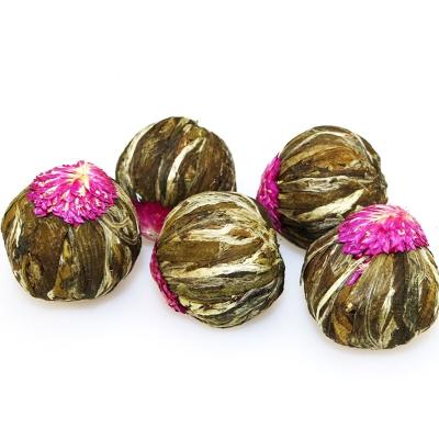 China 100% Hand Made Flower Tea Wholesales Free Sample Hot Selling Handmade Flower Art Flower Tea Ball Flower Tea for sale