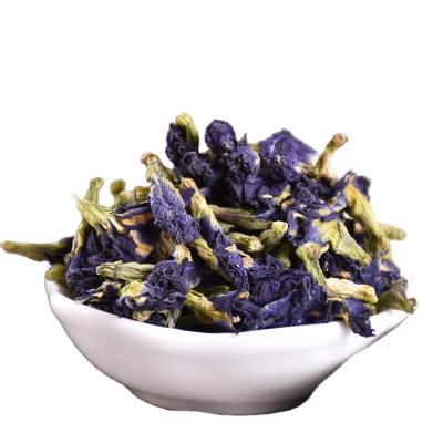 China Thailand butterfly pea flower popular loose tea flower dry tea dried herbal blue tea for sale