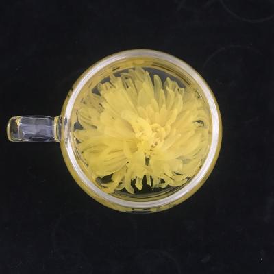 China Hot Selling Natural Dry Golden Flower Tea Loose Tea Chrysanthemum with individual packing ju hua cha for sale