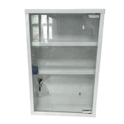 China First Aid Kit Box Emergency Care Medical Use Emergency Cabinet, With Transparent Mirror Door for sale