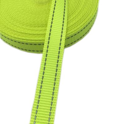 China Sustainable Multi-Function Eco-Friendly Reflective Nylon Webbing Manufacturers Direct Selling for sale