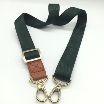 China Fasion high quality hot sale cheap webbing adjustable logo webbing strap adjustable nylon shoulder strap in bags factory direct sale for sale