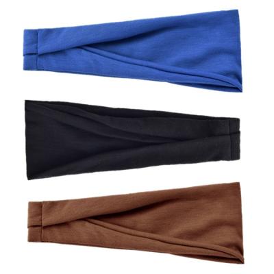 China Custom Made Comfortable Cloth Hair Cool Headband Sports Headband Mens Sports Headband for sale