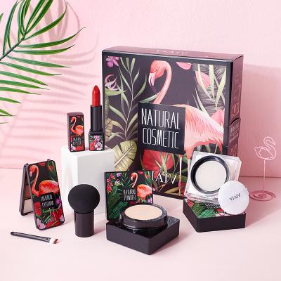 China Daily Life Beauty Color Make Up Kits Gift Box Beauty Cosmetics Women Makeup Set With Lipstick Eyebrow Powder for sale