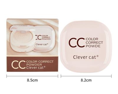 China Smart Concealer Cat 2 in 1concealer oil-control moisturize cc pressed powder long-lasting foundation for sale